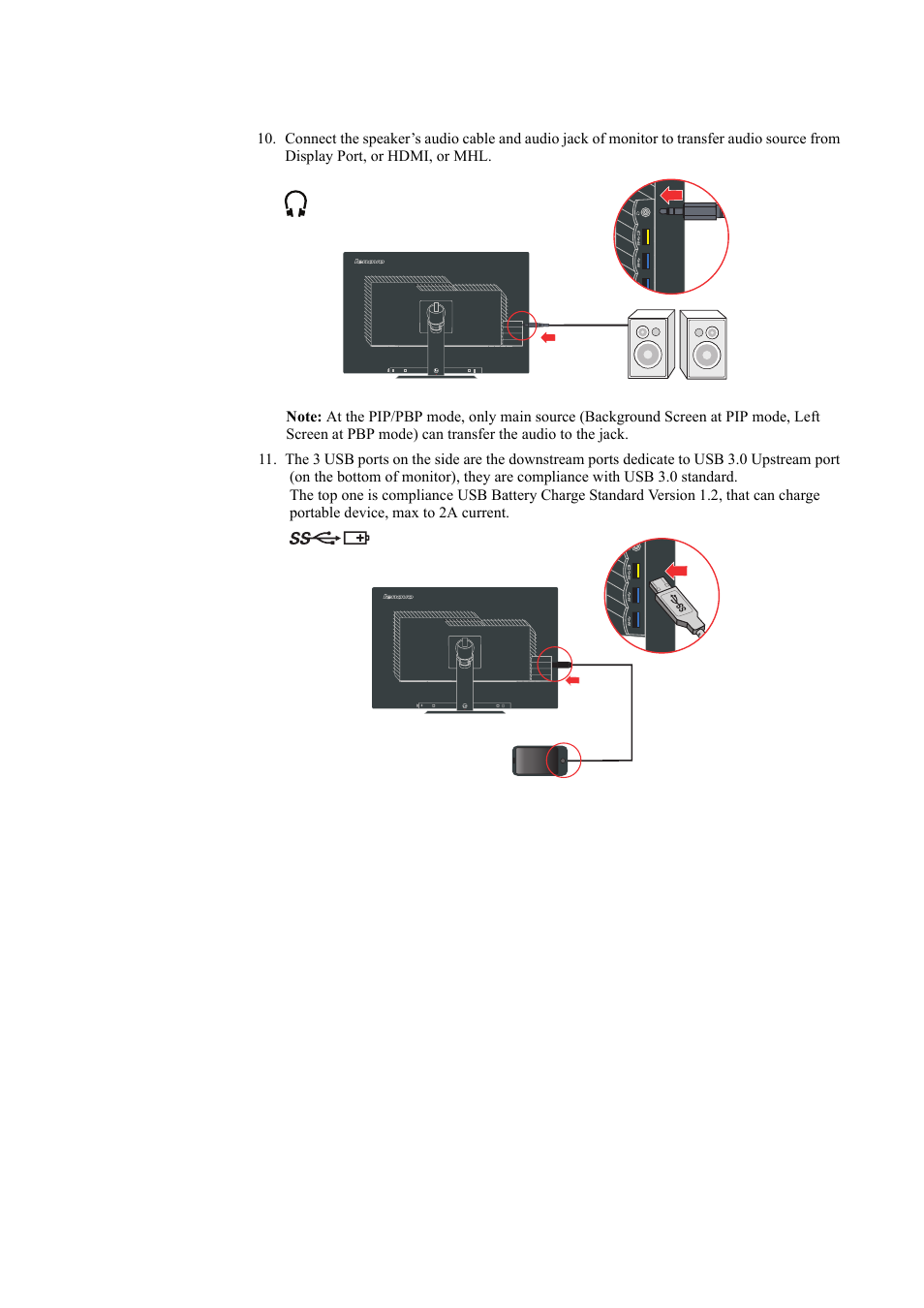 Lenovo ThinkVision LT3053p 30in LCD Monitor User Manual | Page 15 / 45