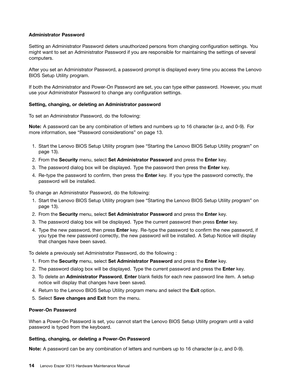 Lenovo Erazer X315 Desktop User Manual | Page 20 / 49