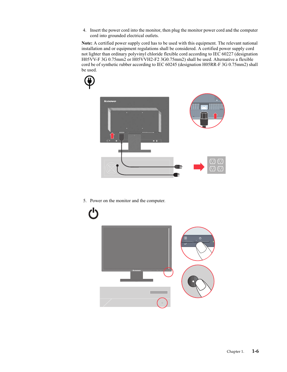 Lenovo ThinkVision LT2013s 19.5-inch WLED Backlit LCD Monitor User Manual | Page 10 / 35