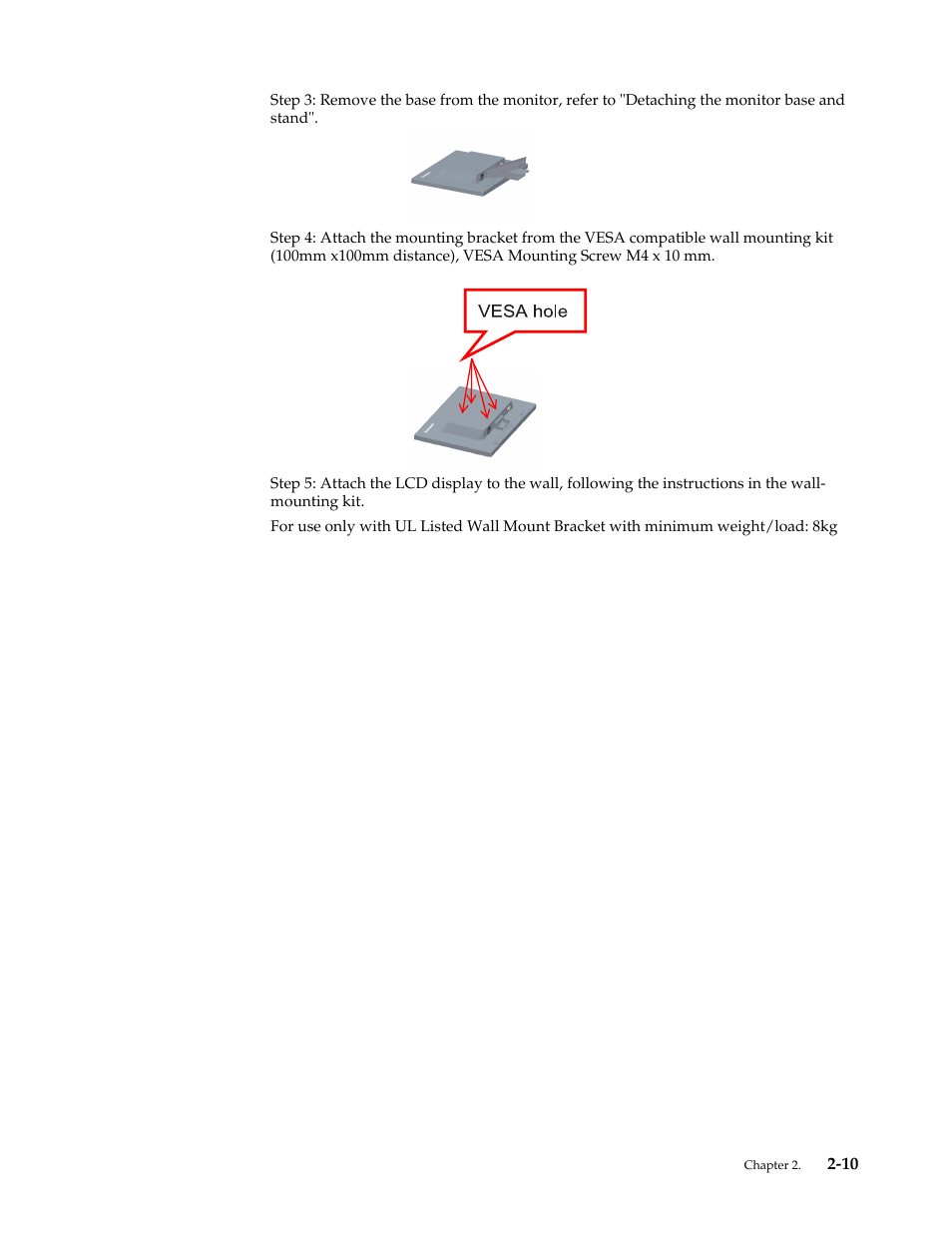 Lenovo ThinkVision LT2013s 19.5-inch WLED Backlit LCD Monitor User Manual | Page 21 / 35