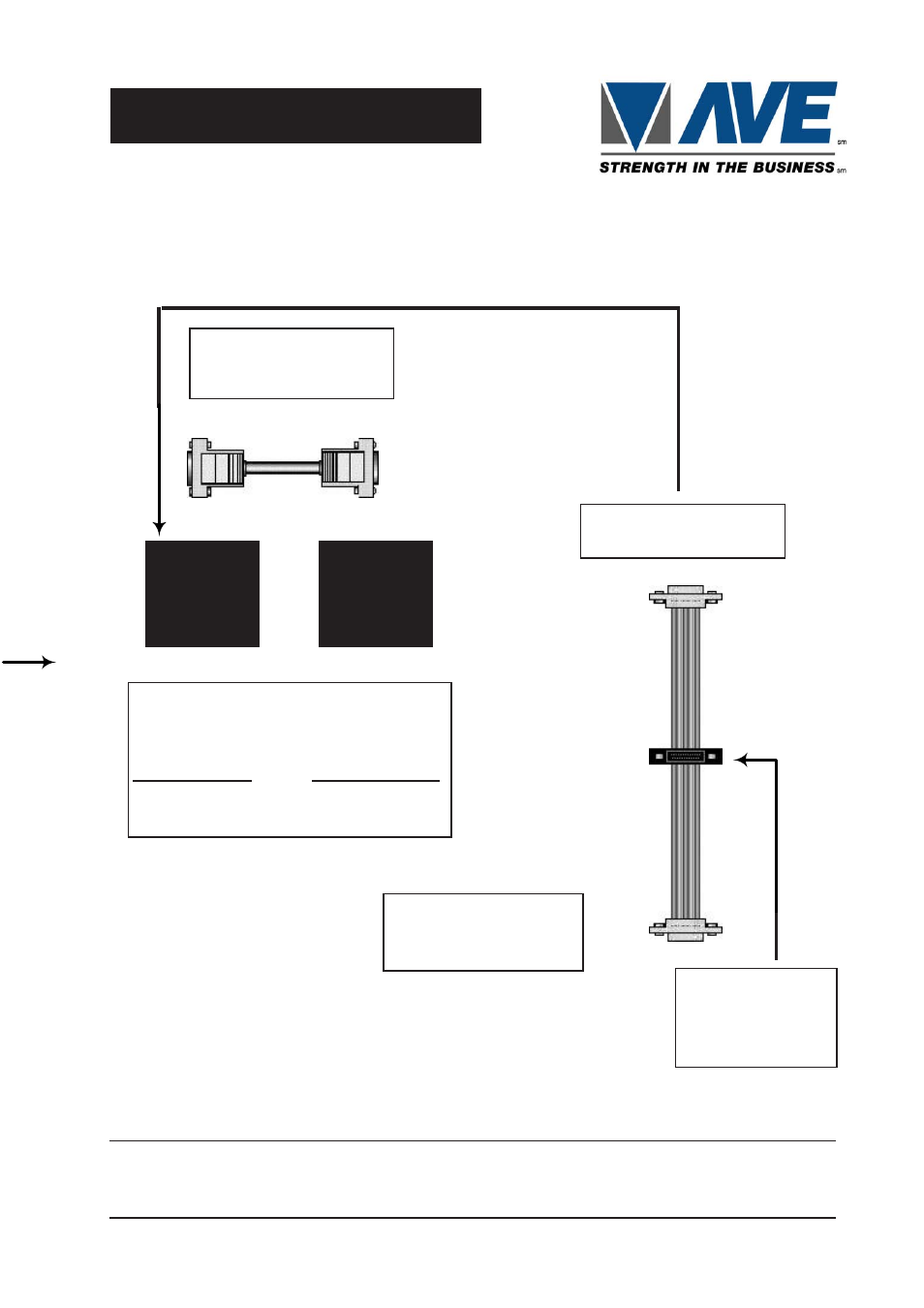 AVE Parallel Device with DB-25 Connectors P-2-RS User Manual | 1 page