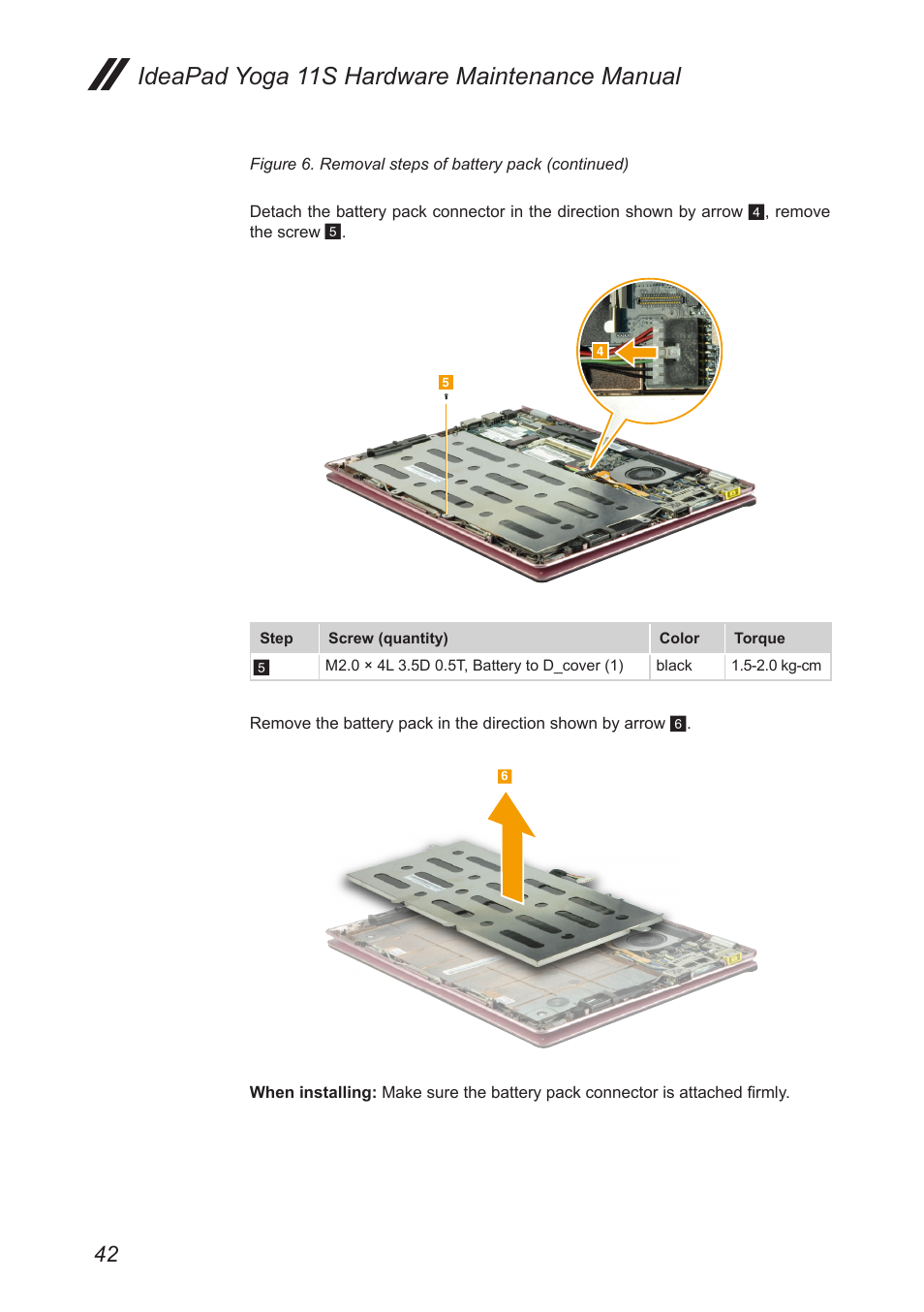 Ideapad yoga 11s hardware maintenance manual | Lenovo Yoga 11s Notebook IdeaPad User Manual | Page 46 / 77