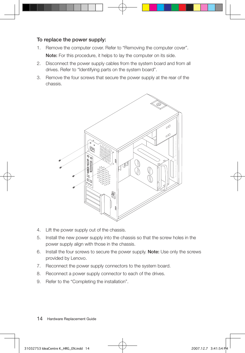 Lenovo IdeaCentre K200 User Manual | Page 16 / 32