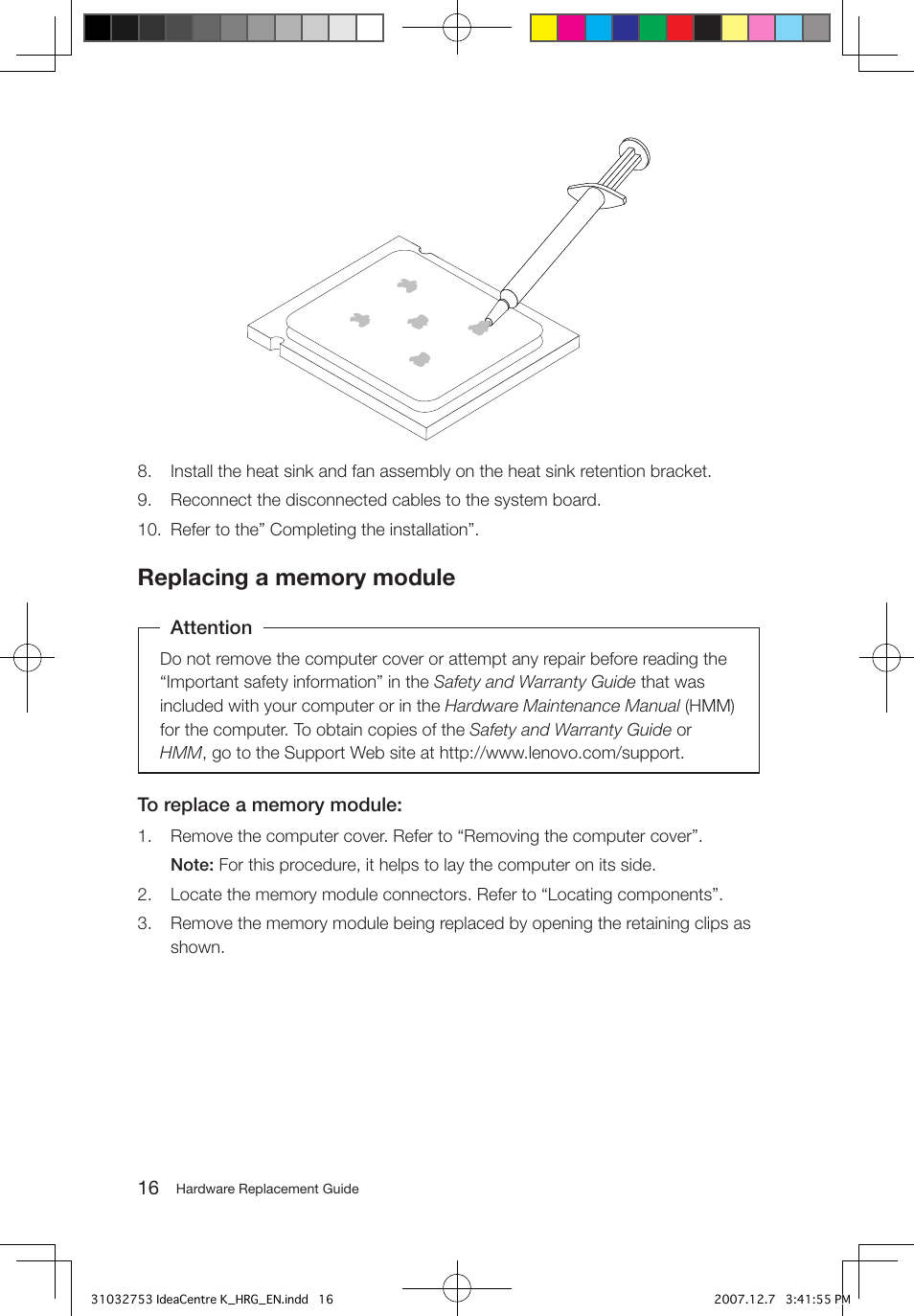 Lenovo IdeaCentre K200 User Manual | Page 18 / 32