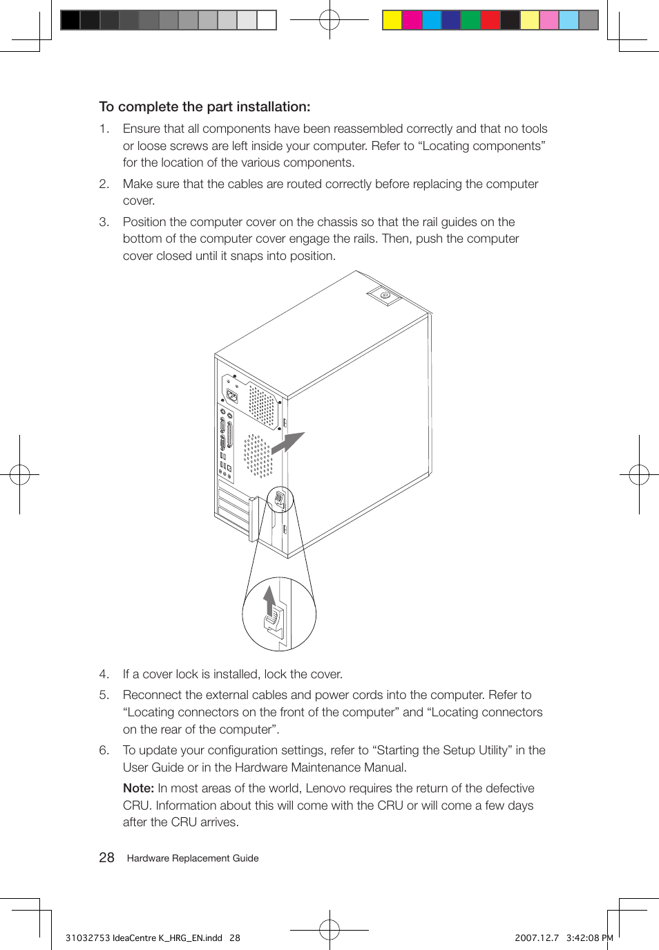 Lenovo IdeaCentre K200 User Manual | Page 30 / 32