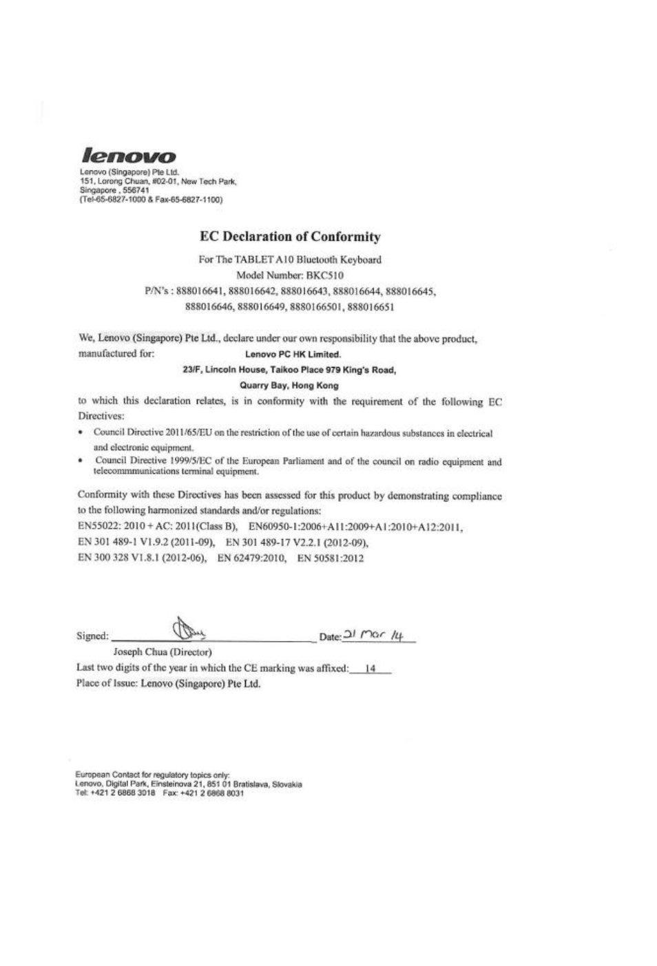 Lenovo A10-70 Tablet User Manual | Page 15 / 23