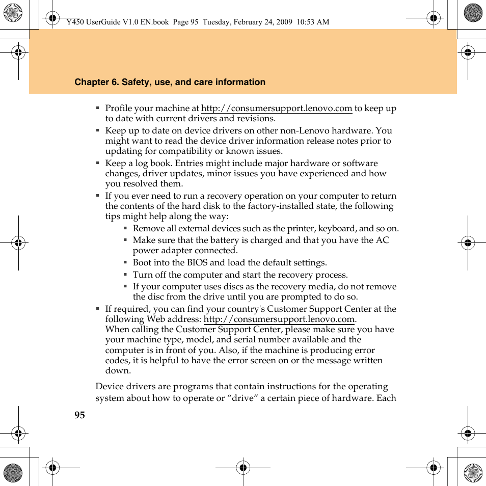 Lenovo IdeaPad Y450 User Manual | Page 104 / 148