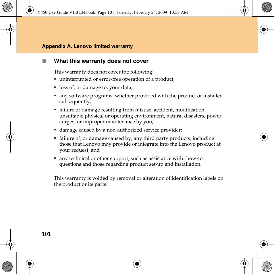 Lenovo IdeaPad Y450 User Manual | Page 110 / 148