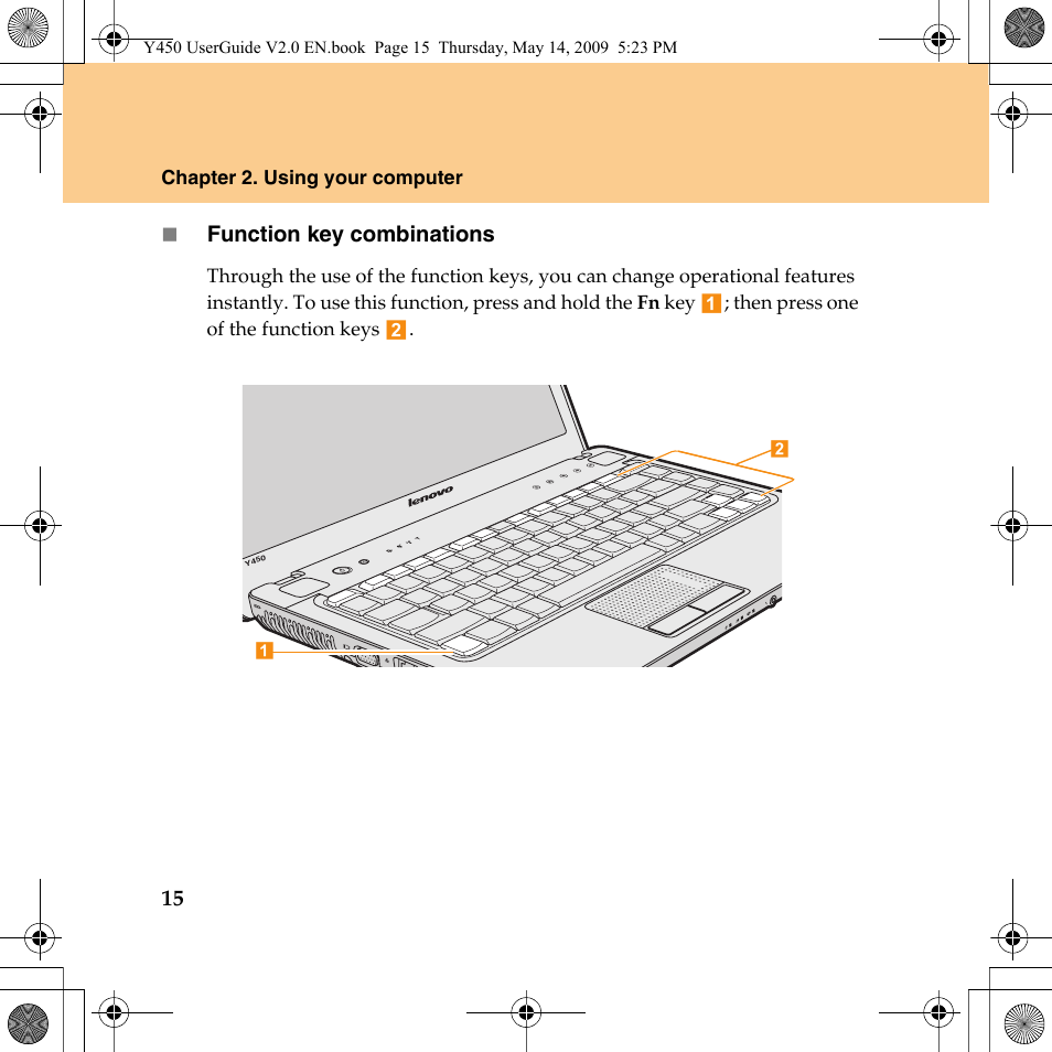 Lenovo IdeaPad Y450 User Manual | Page 24 / 148