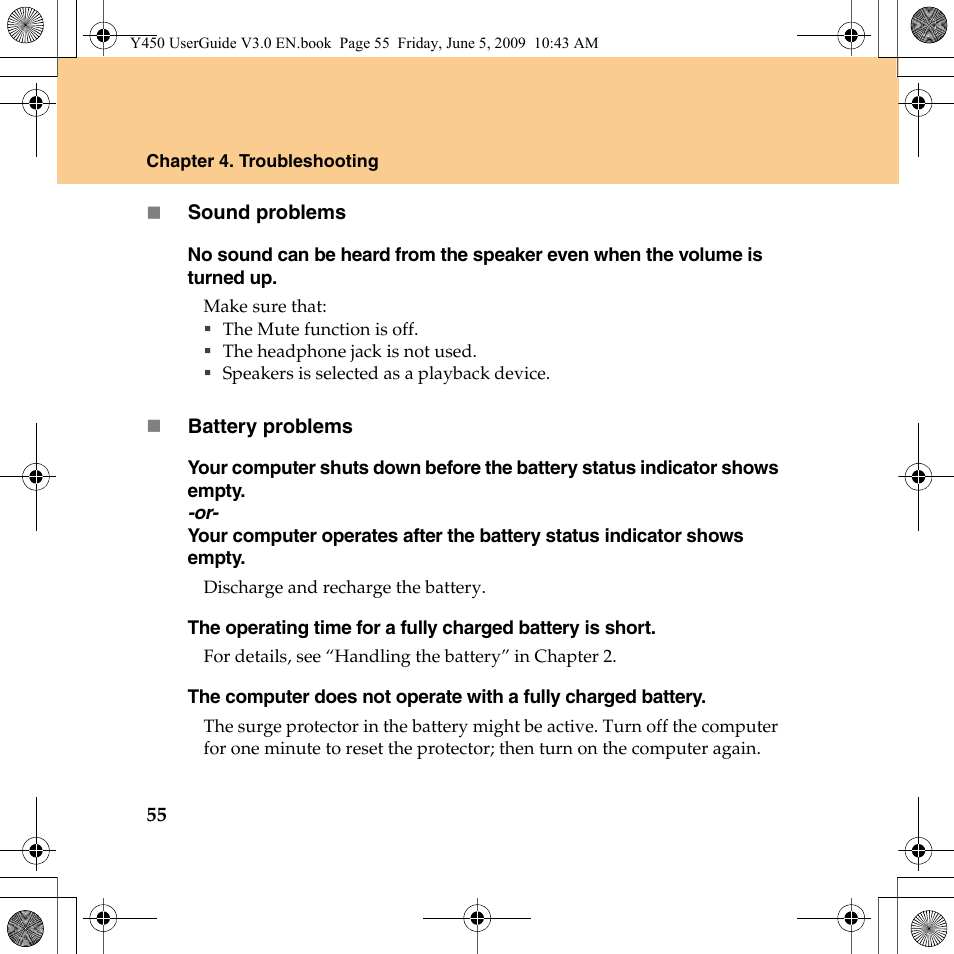 Lenovo IdeaPad Y450 User Manual | Page 64 / 148