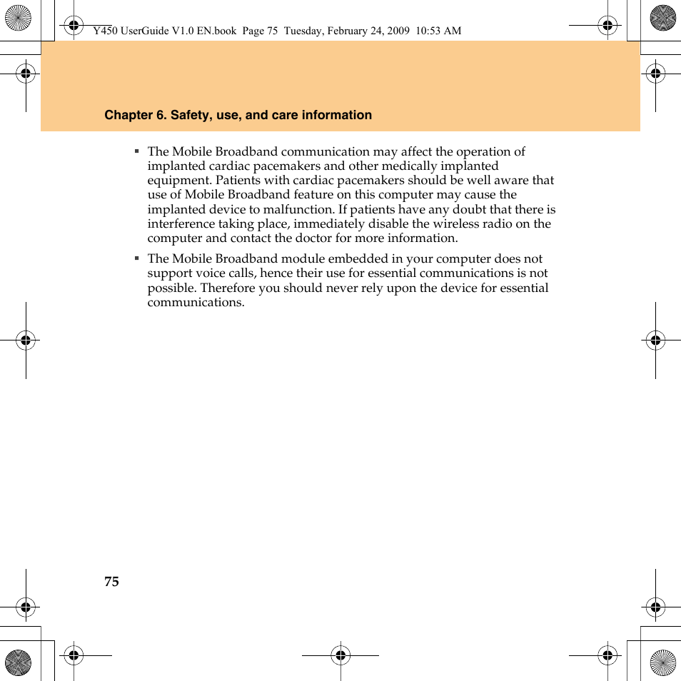 Lenovo IdeaPad Y450 User Manual | Page 84 / 148