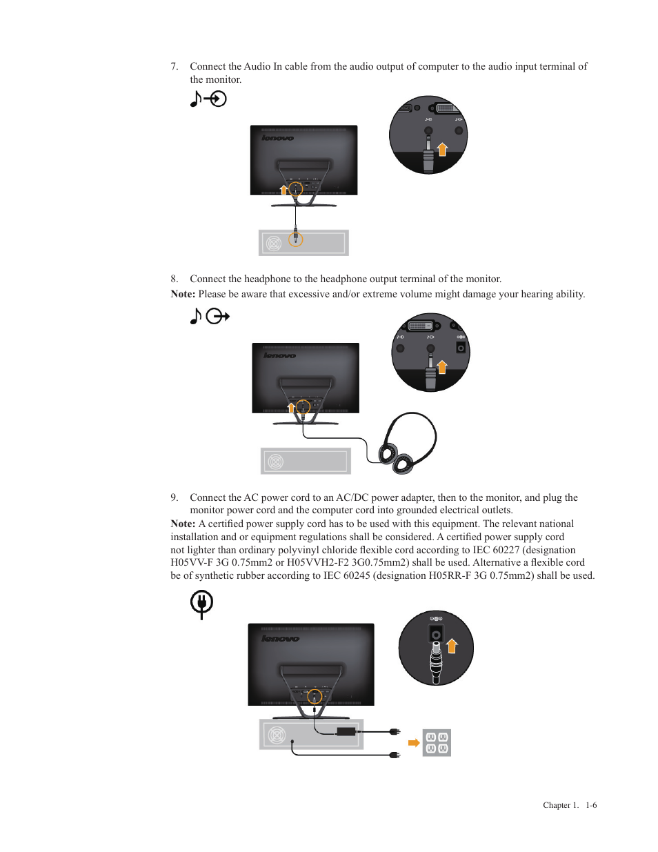 Lenovo Li2341t Wide Flat Panel Monitor User Manual | Page 10 / 34
