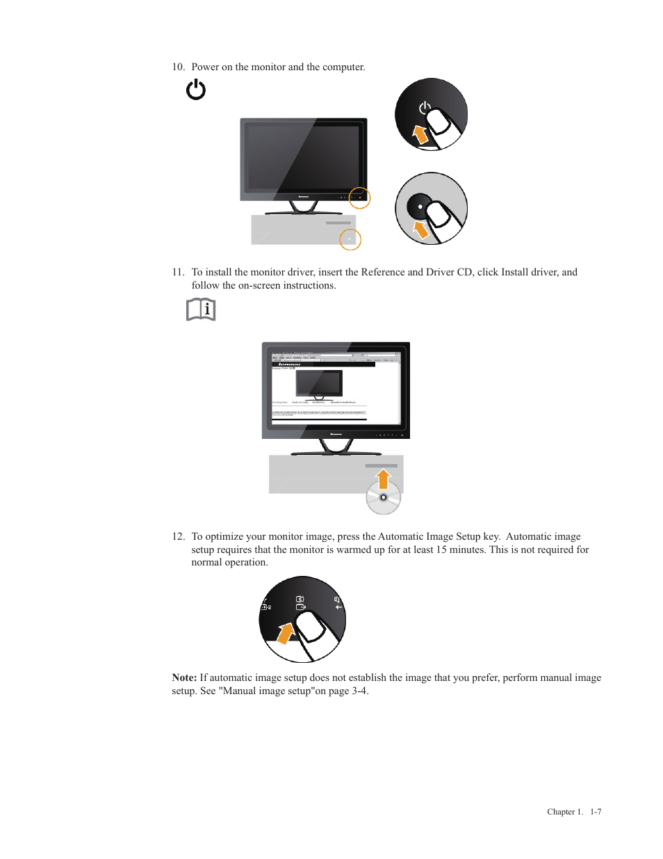 Lenovo Li2341t Wide Flat Panel Monitor User Manual | Page 11 / 34