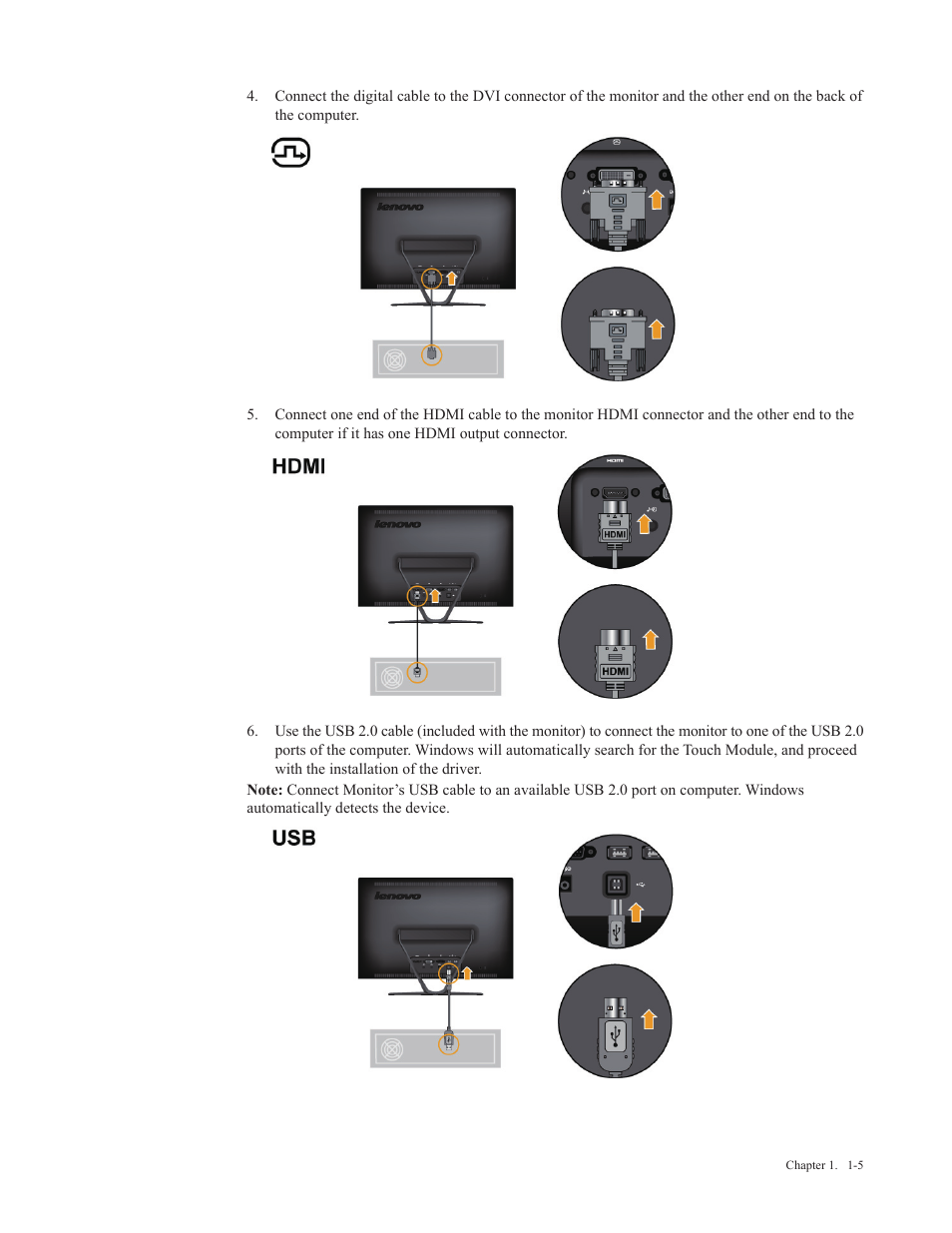 Lenovo Li2341t Wide Flat Panel Monitor User Manual | Page 9 / 34