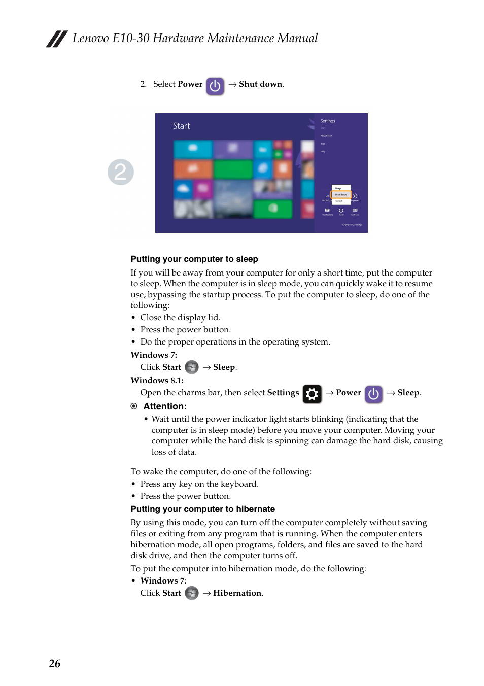 Lenovo e10-30 hardware maintenance manual | Lenovo E10-30 User Manual | Page 30 / 86