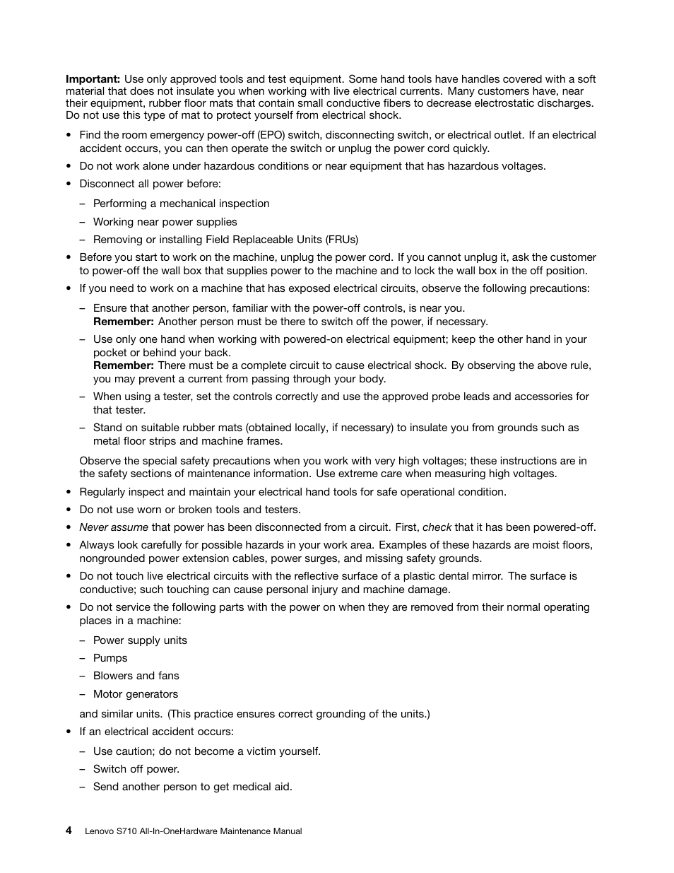 Lenovo S710 All-in-One User Manual | Page 10 / 118