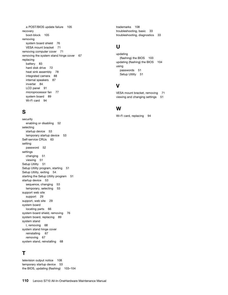 Lenovo S710 All-in-One User Manual | Page 116 / 118