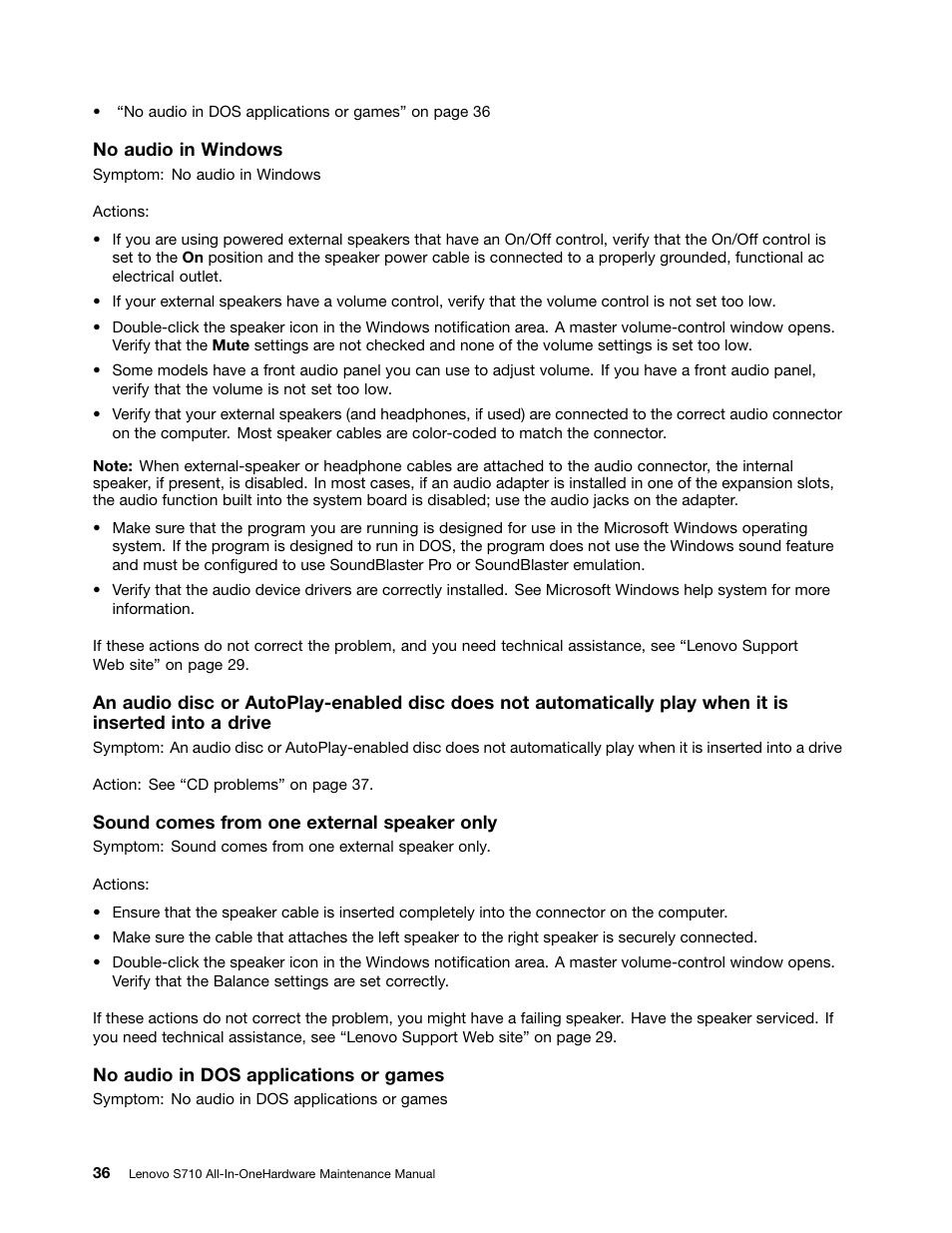 Lenovo S710 All-in-One User Manual | Page 42 / 118