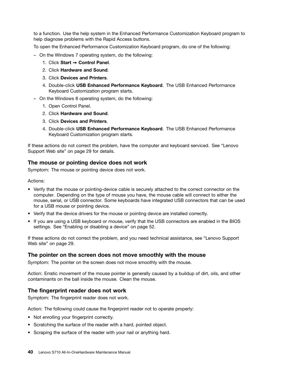 Lenovo S710 All-in-One User Manual | Page 46 / 118