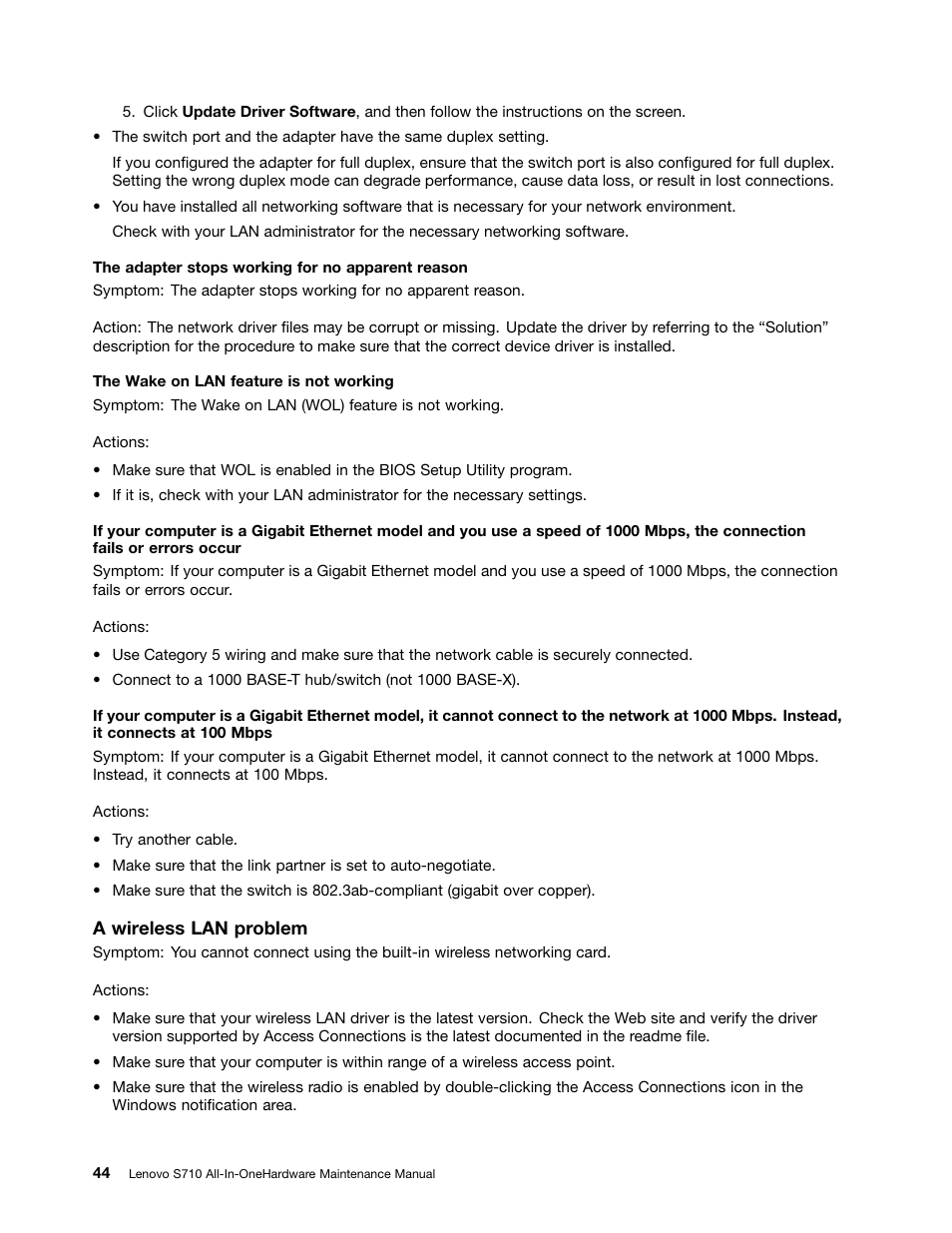Lenovo S710 All-in-One User Manual | Page 50 / 118