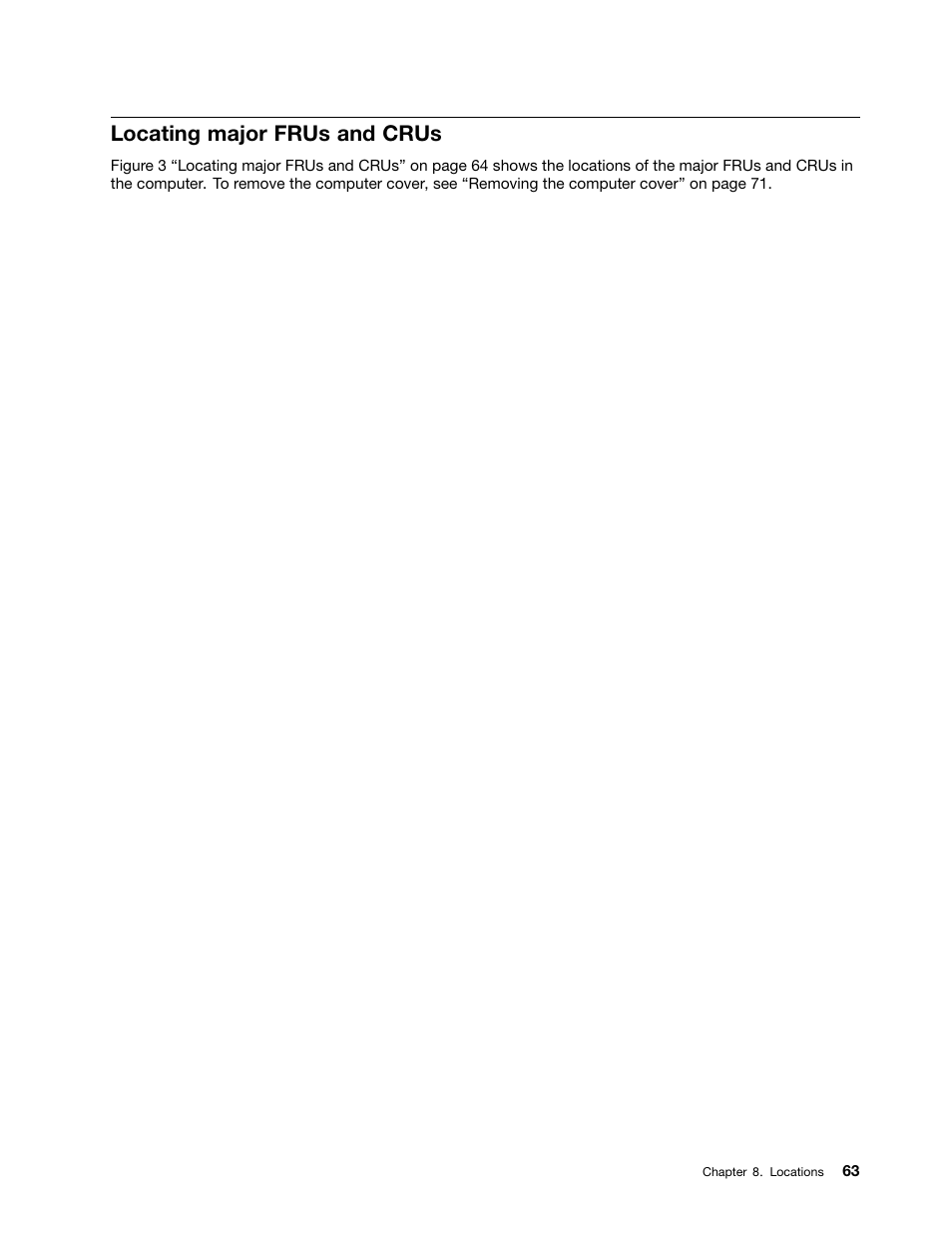 Locating major frus and crus | Lenovo S710 All-in-One User Manual | Page 69 / 118