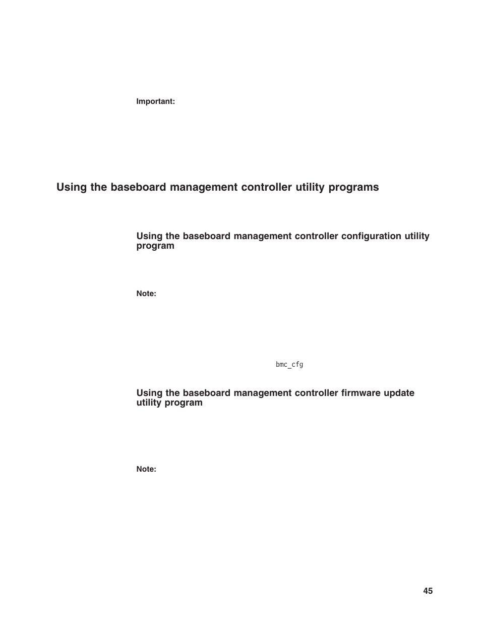 Using, Baseboard, Management | Controller, Utility, Programs | Lenovo ThinkServer RD120 User Manual | Page 59 / 100