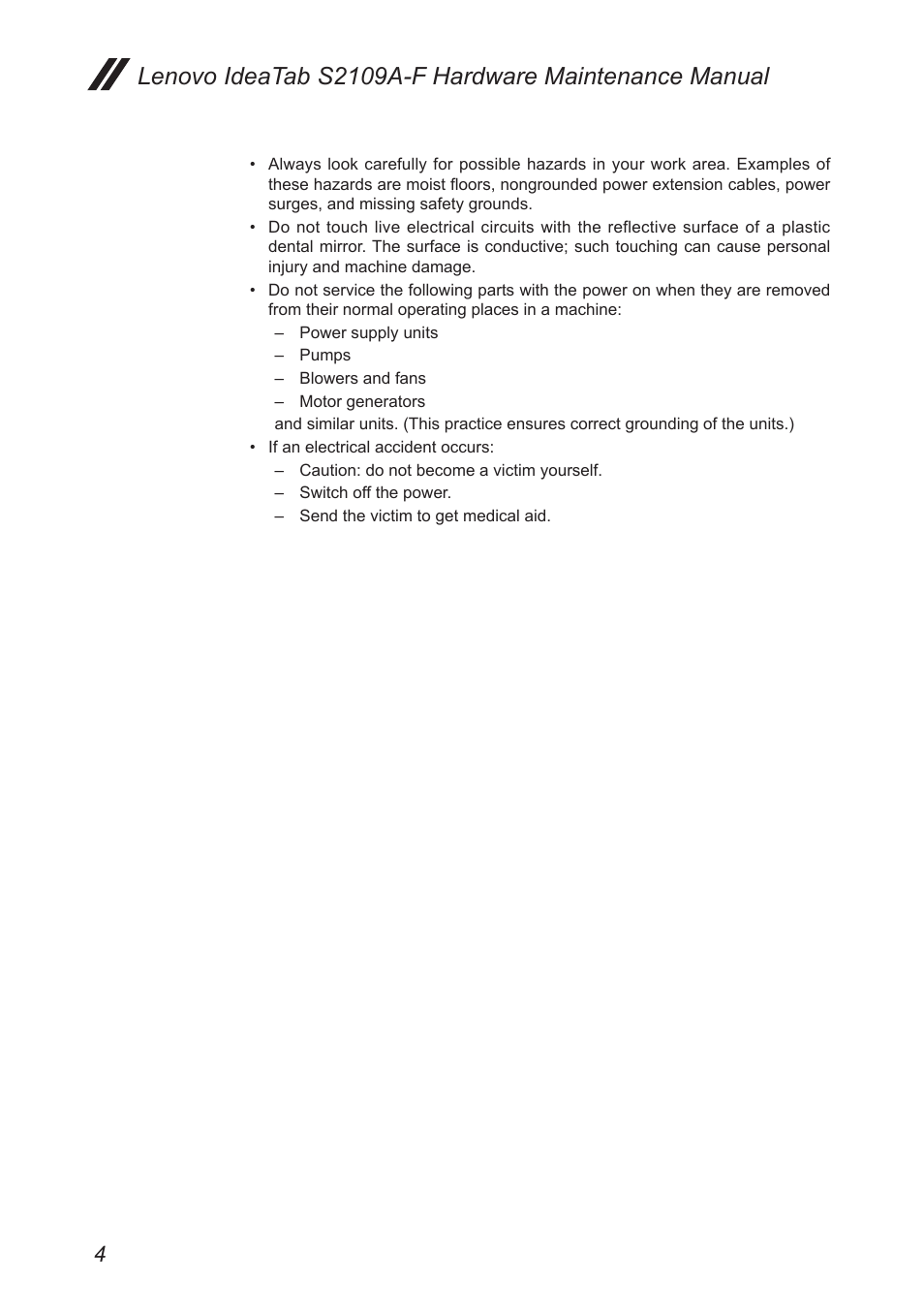 Lenovo S2109 Tablet User Manual | Page 8 / 54