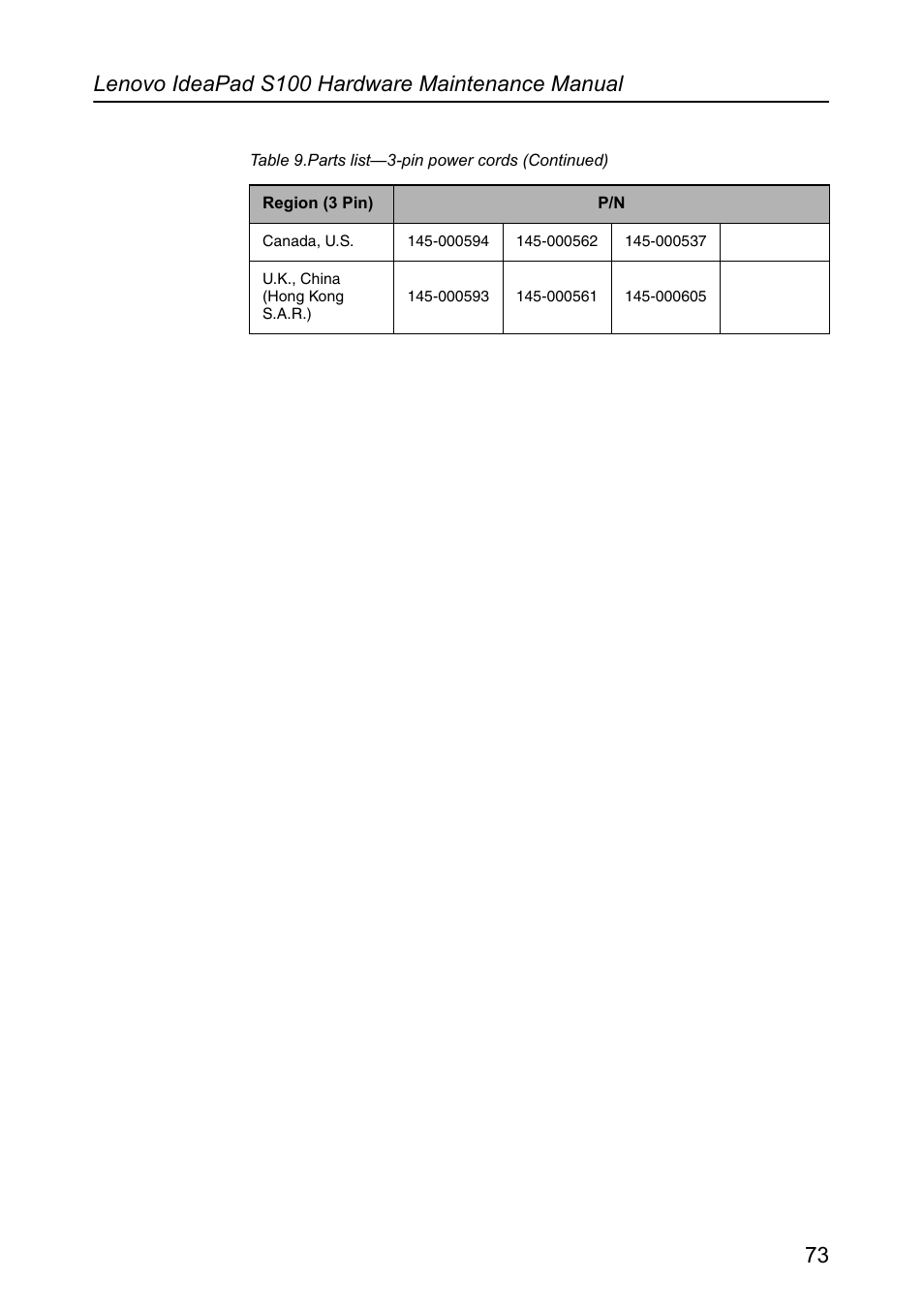 Lenovo IdeaPad S100 User Manual | Page 77 / 79