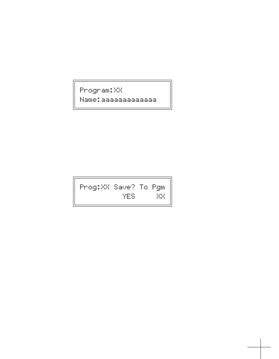 Prog:xx save? to pgm yes xx, Song edit pages | Antares ATR-1a User Manual | Page 27 / 54