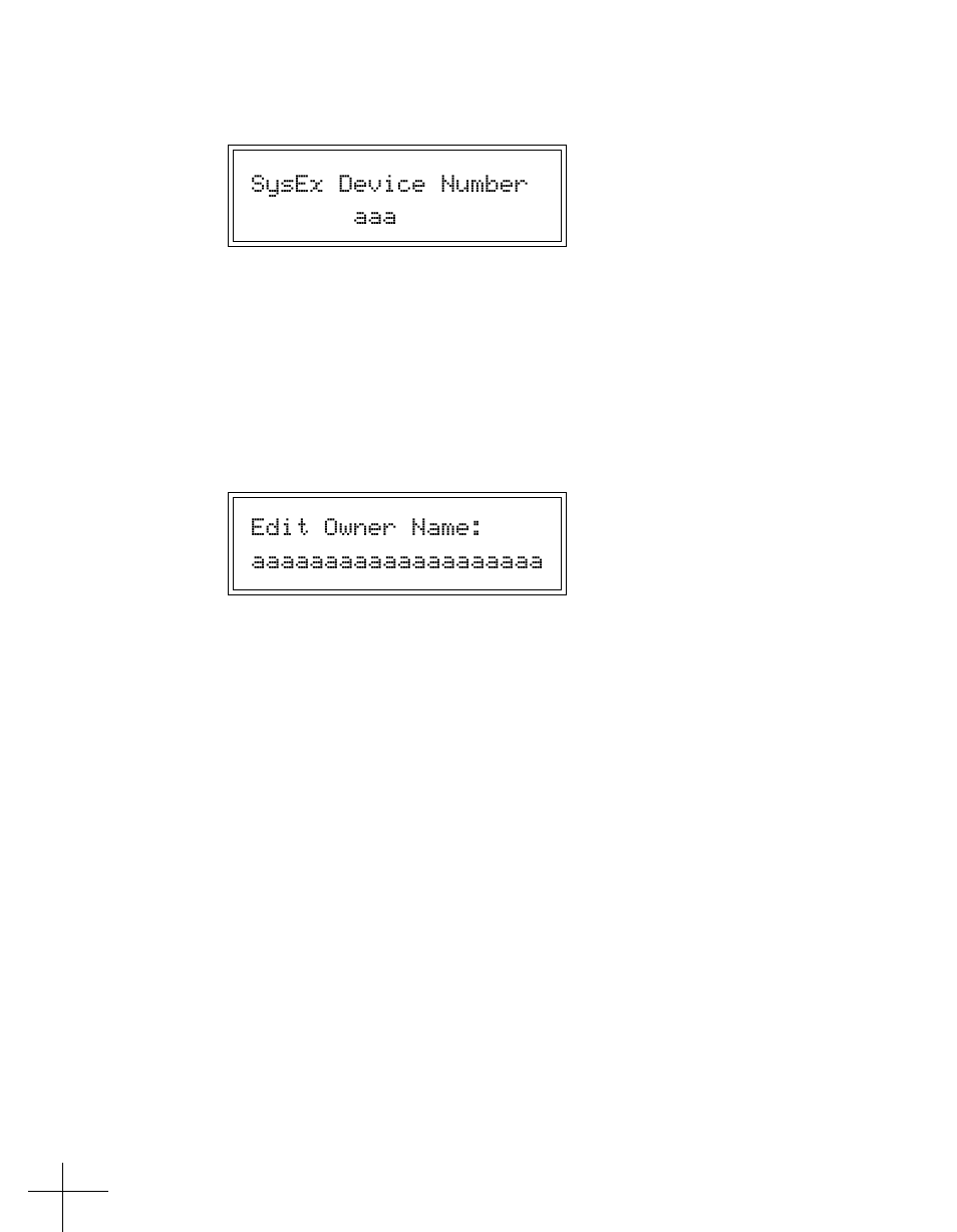 Sysex device number aaa | Antares ATR-1a User Manual | Page 36 / 54