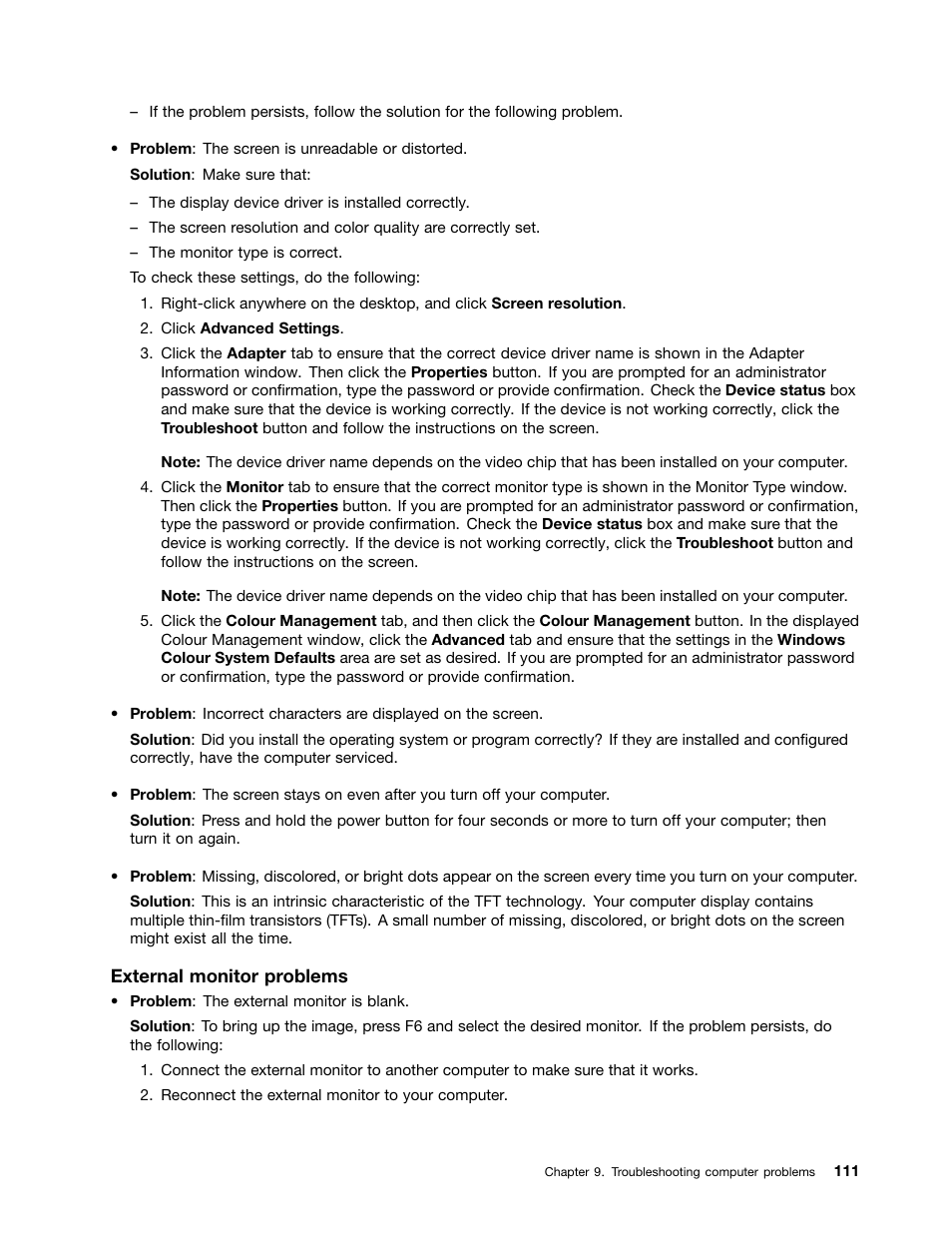 Lenovo ThinkPad Edge E145 User Manual | Page 127 / 158