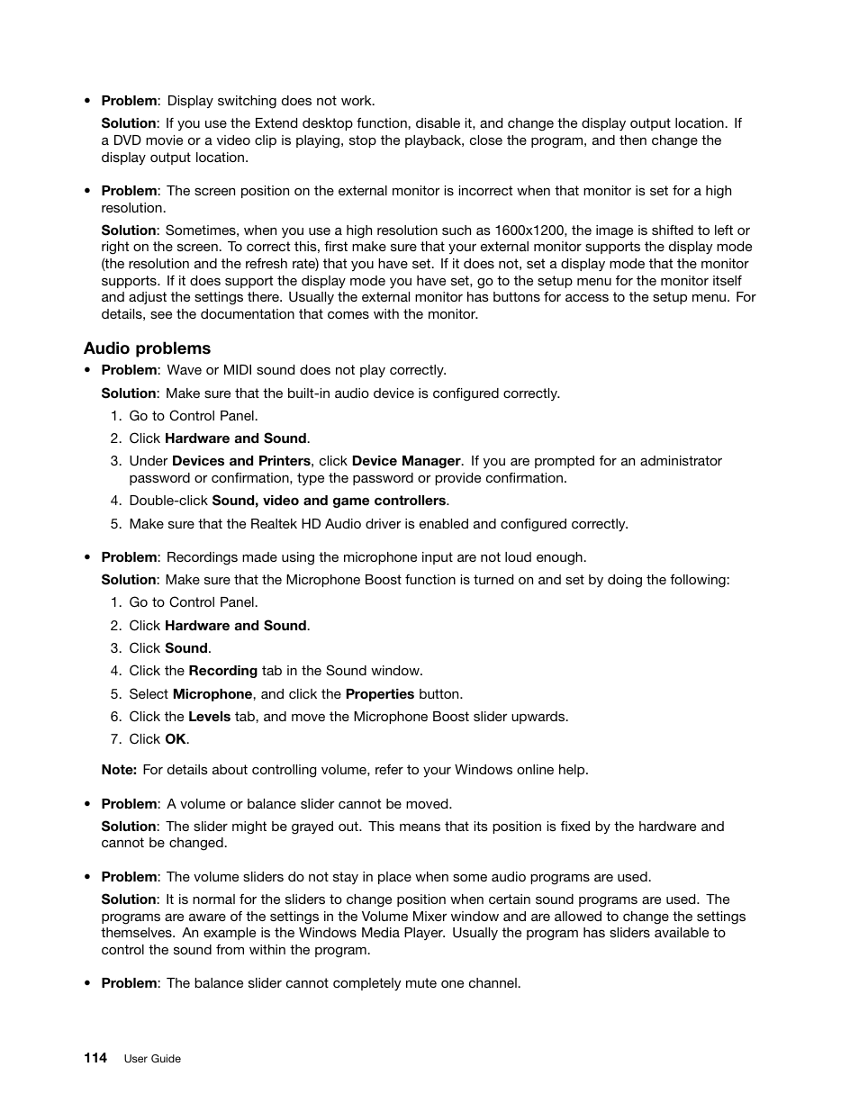 Lenovo ThinkPad Edge E145 User Manual | Page 130 / 158