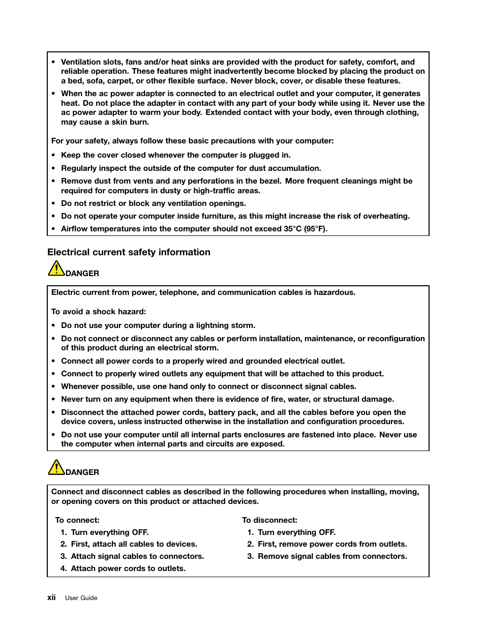 Lenovo ThinkPad Edge E145 User Manual | Page 14 / 158