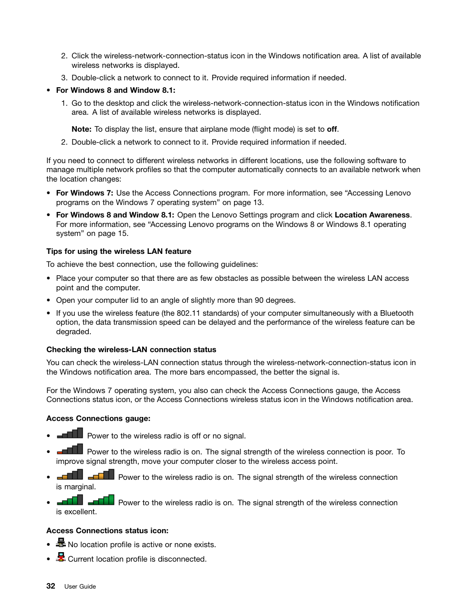 Lenovo ThinkPad Edge E145 User Manual | Page 48 / 158