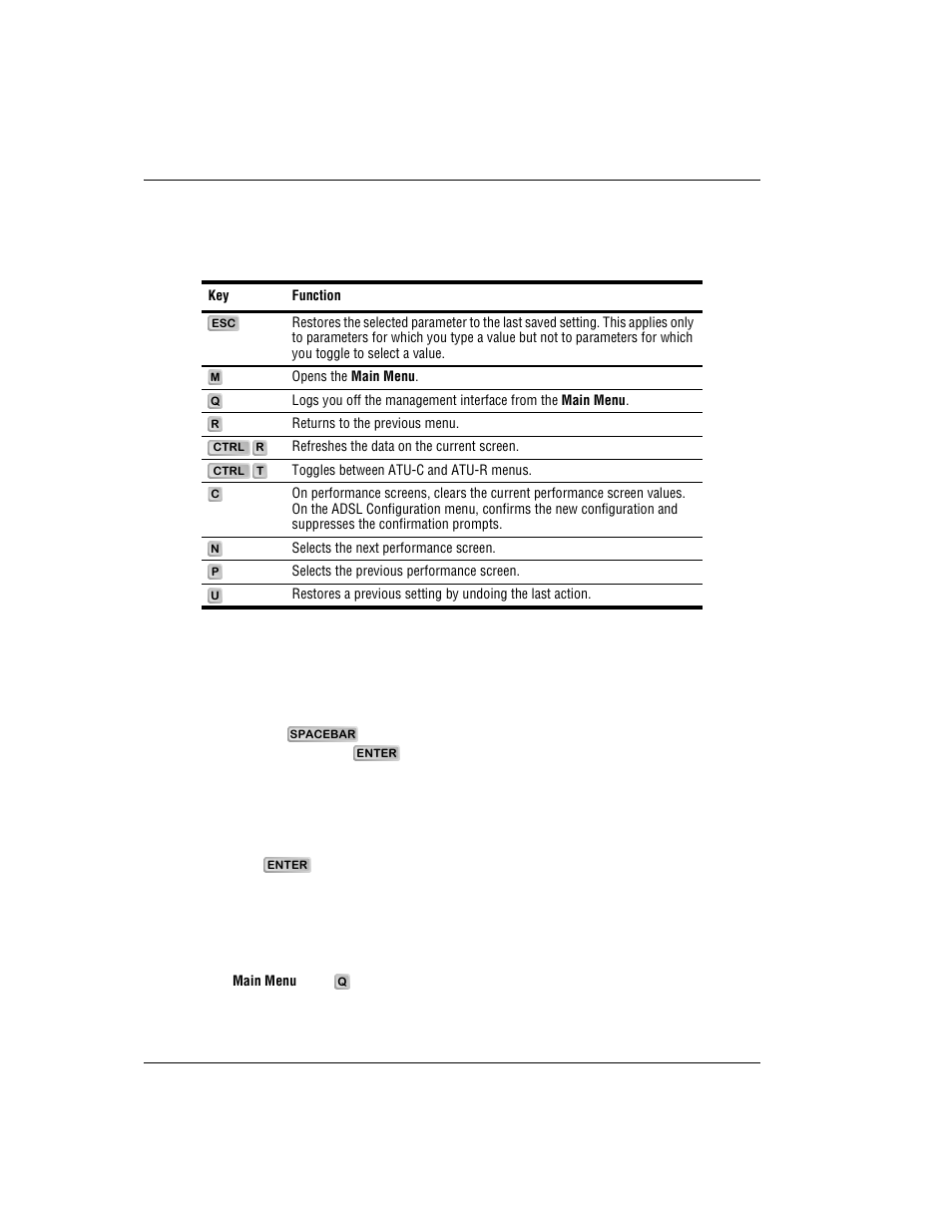 Logging off, Ogging | ADC 320F User Manual | Page 22 / 68