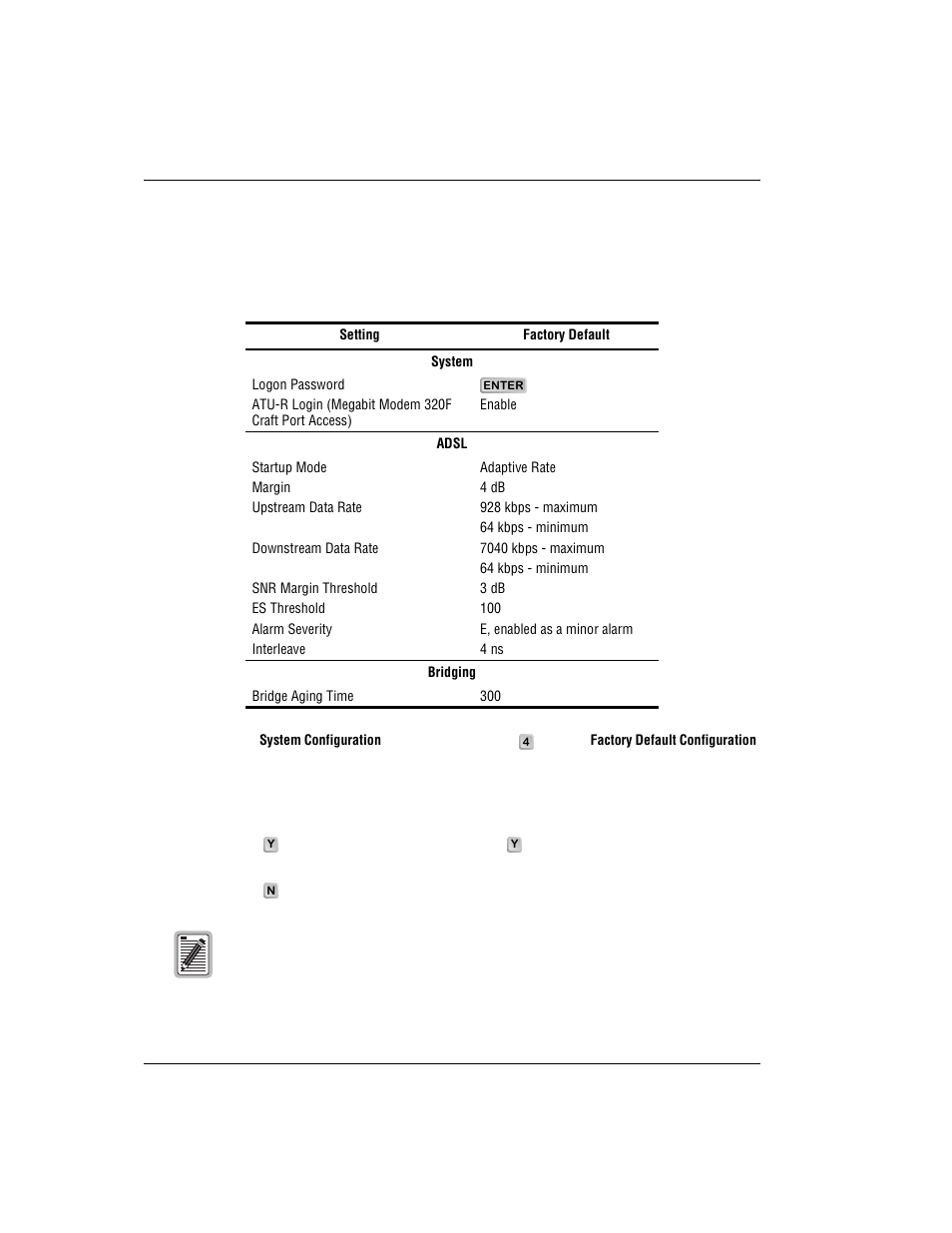 Restoring factory default settings | ADC 320F User Manual | Page 26 / 68