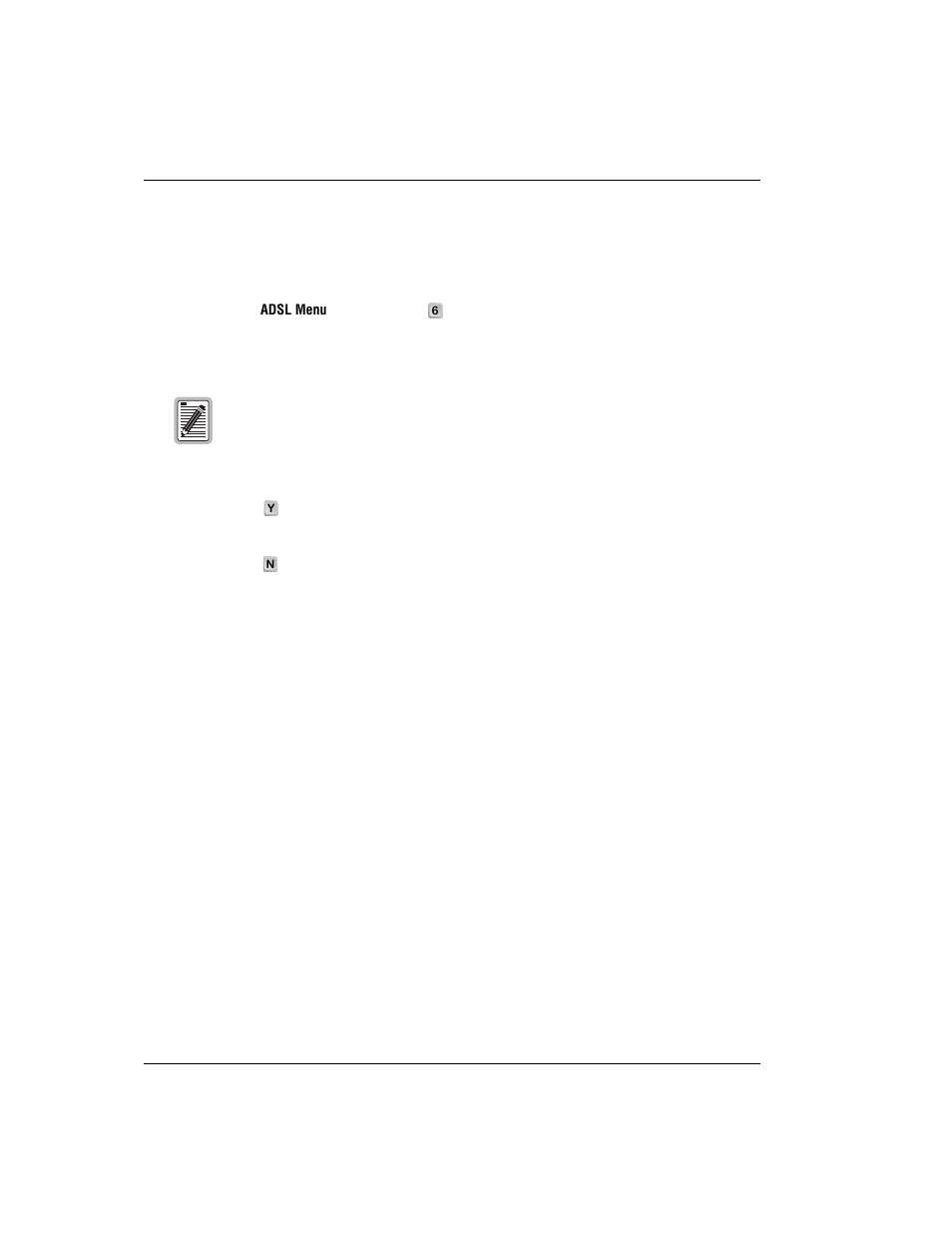 Resetting the adsl link | ADC 320F User Manual | Page 34 / 68