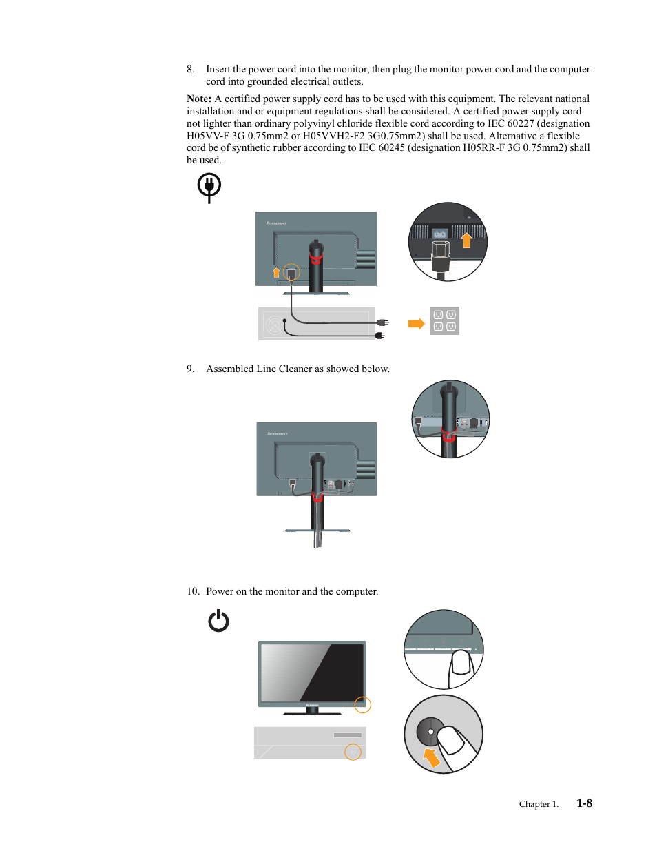 Lenovo LT2323p Wide LCD Monitor User Manual | Page 12 / 38