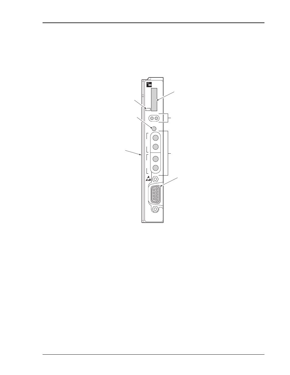 Front panel, Ront, Anel | ADC HiGain H2TU-C-319 List 4E User Manual | Page 11 / 88