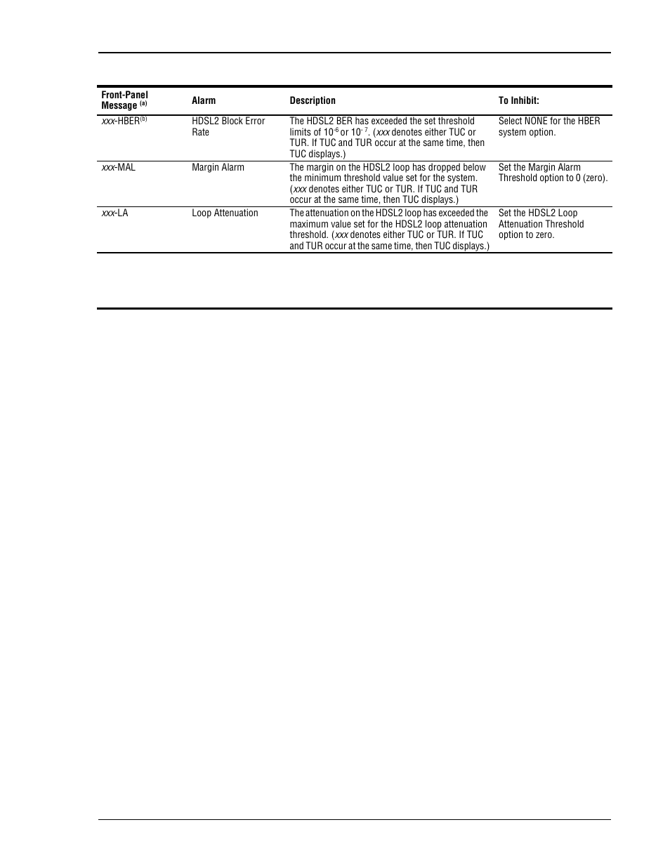 Alarm option for the digital loop carrier feed, Retiring system alarms, Retiring system alarms” on | ADC HiGain H2TU-C-319 List 4E User Manual | Page 61 / 88