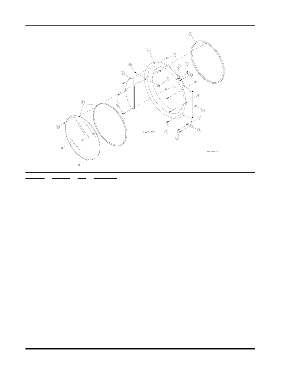 Main door “cold rolled steel (crs)” assembly | ADC ADG-758 User Manual | Page 16 / 44