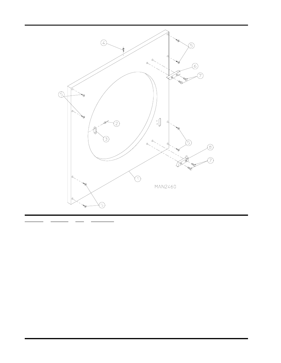 Cold rolled steel (crs) door front panel | ADC ADG-758 User Manual | Page 18 / 44