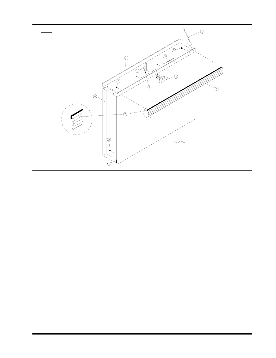Drop lint door assembly with trim, For all coin models | ADC ADG-758 User Manual | Page 21 / 44