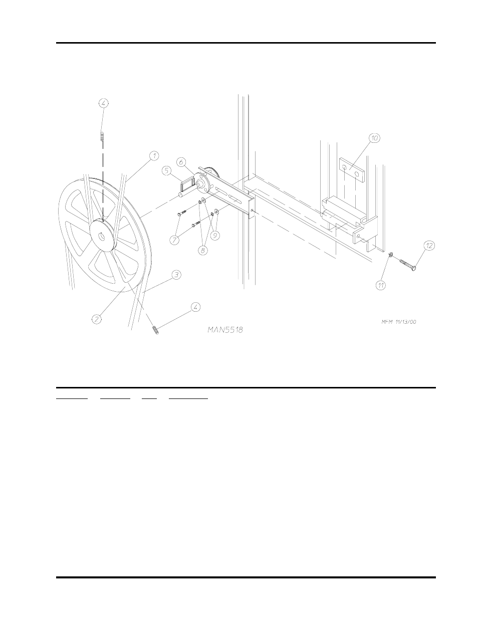 Idler bearing assembly | ADC ADG-758 User Manual | Page 23 / 44