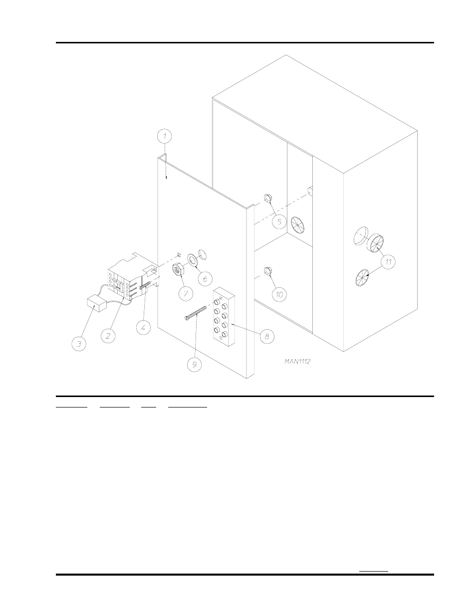 Phase (3ø) motor, electric relay panel assembly | ADC ADG-758 User Manual | Page 37 / 44