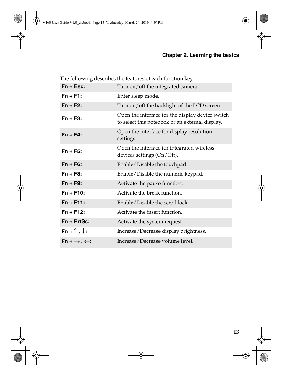 Lenovo IdeaPad V460 User Manual | Page 17 / 58