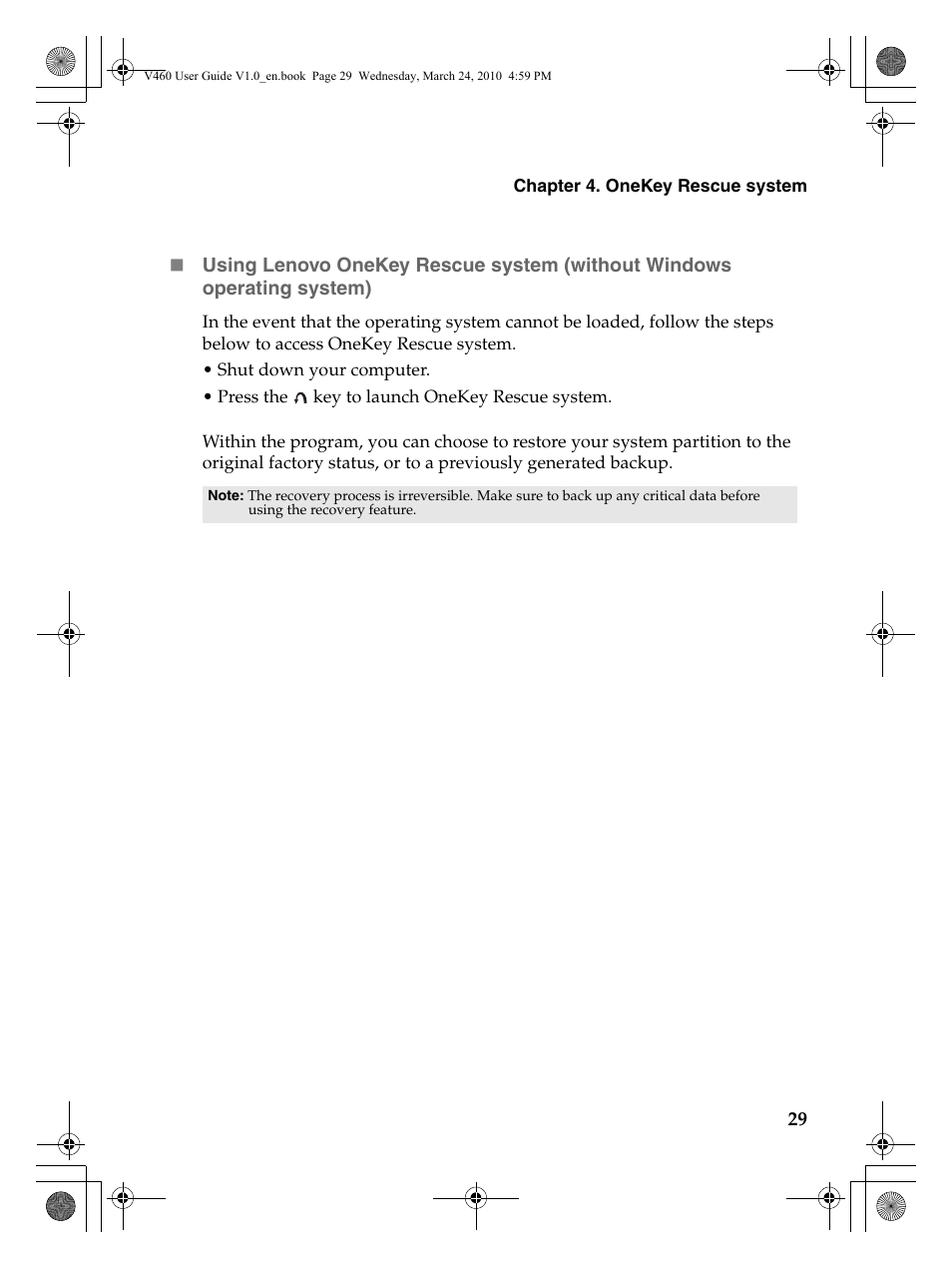 Lenovo IdeaPad V460 User Manual | Page 33 / 58