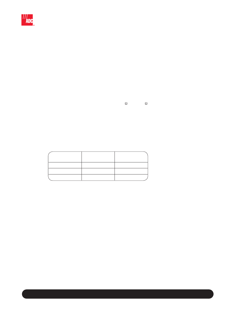 Enhanced performance utp switchboar d cable, Enhanced performance utp switchboard cable, Specifications | ADC UTP Switchboard Cable User Manual | Page 3 / 4