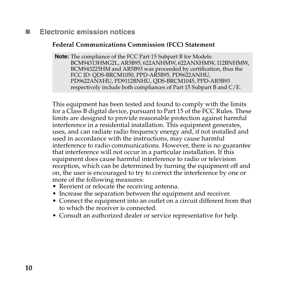 Lenovo IdeaPad U460 User Manual | Page 11 / 44