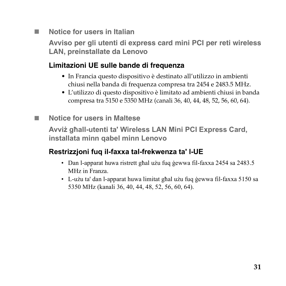 Lenovo IdeaPad U460 User Manual | Page 32 / 44